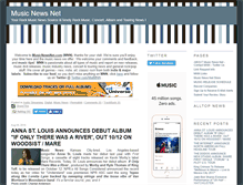 Tablet Screenshot of musicnewsnet.com